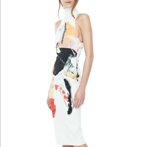 COPY - Solace London Abstract Sleeveless Midi